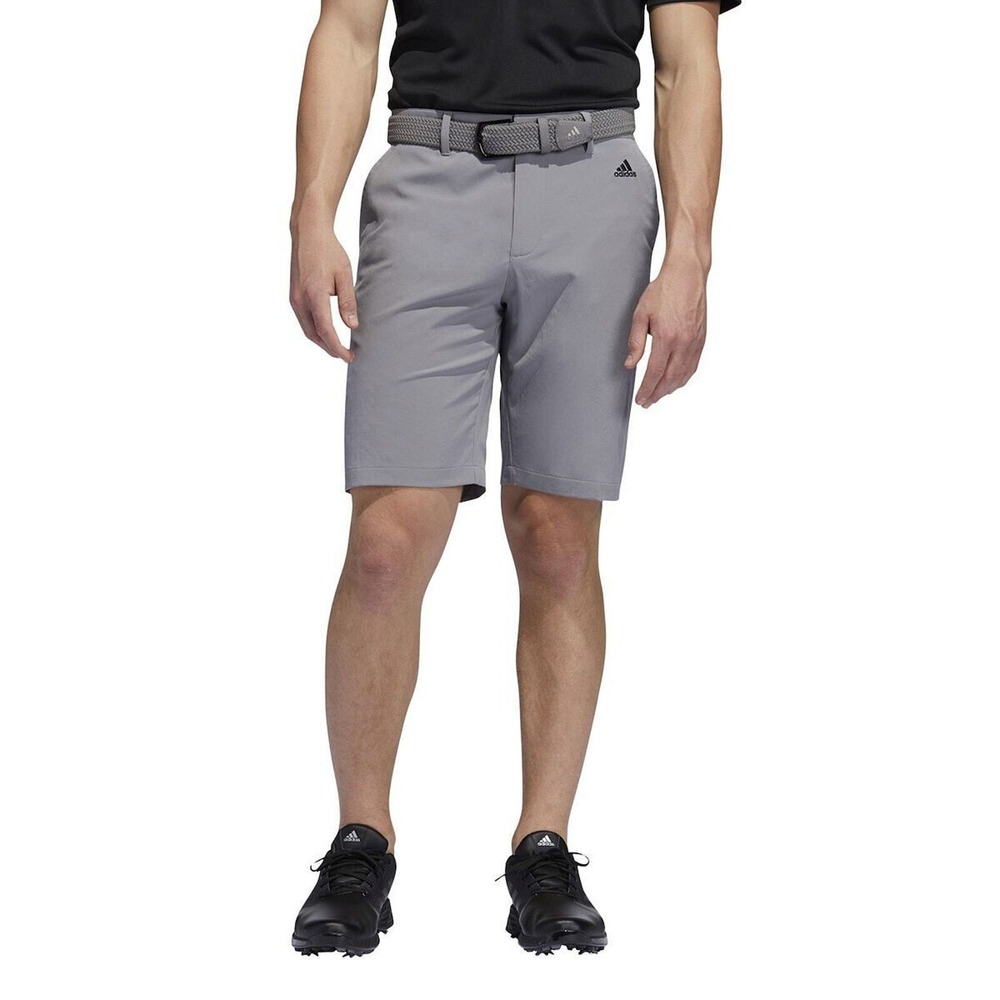 Adidas Golf Big & Tall 3-Stripe Performance Shorts GU2683 Grey Men's Size 54